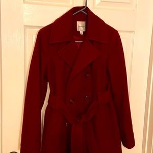 Croft&Barrow Burgundy Coat